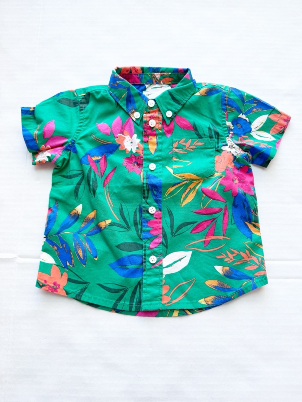 Crewcuts New Tropical Bloom Shirt NWT